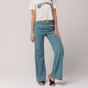 NWT Billabong Waves For All Beach Pants Sm Blue